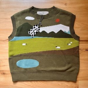 Kina and Tam - The Homestead Sweater Vest - XS